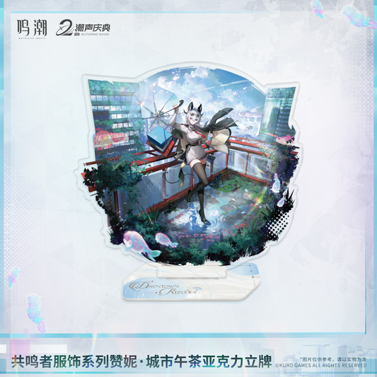【Pre-Order】Wuthering Waves - Resonator Outfit Series Zani: Downtown Repose Acrylic Standee
