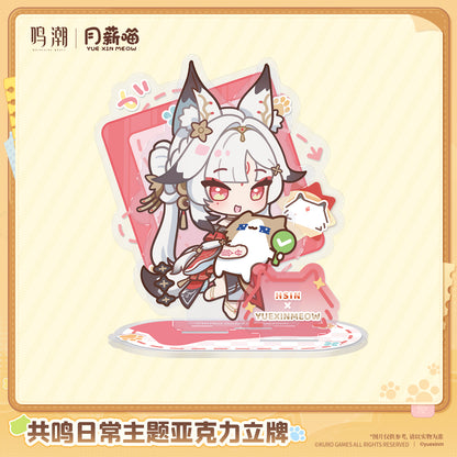 【Pre-Order】Wuthering Waves × YUE XIN MEOW - Daily Resonance Themed Acrylic Standee