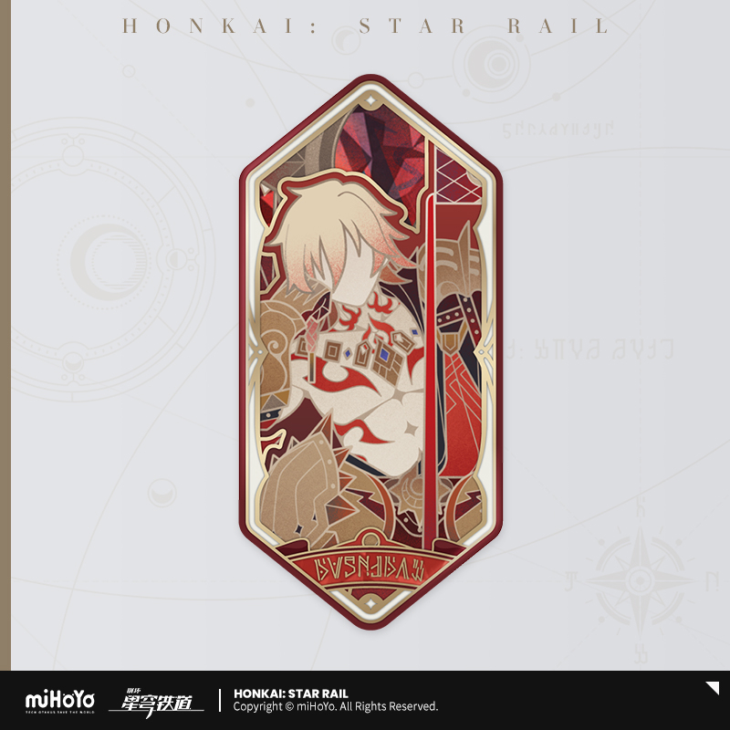 Honkai: Star Rail - As I've Written Series Tinplate Badge
