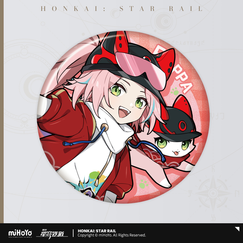 Honkai: Star Rail - Little Cat Series Tinplate Badge
