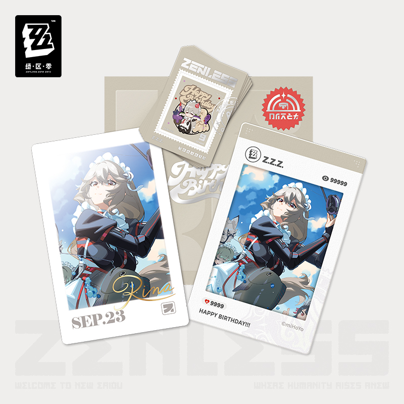 【Pre-Order】Zenless Zone Zero - HB2U Series Happy Birthday Commemorative Set Vol.9