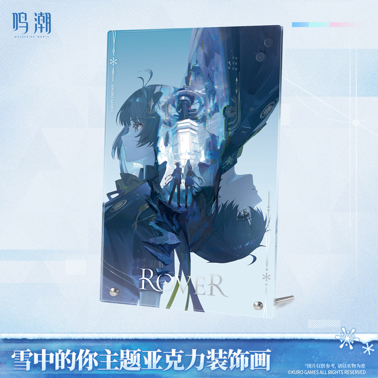 【Pre-Order】Wuthering Waves You Who Walk in Snow Themed Acrylic Art Panel