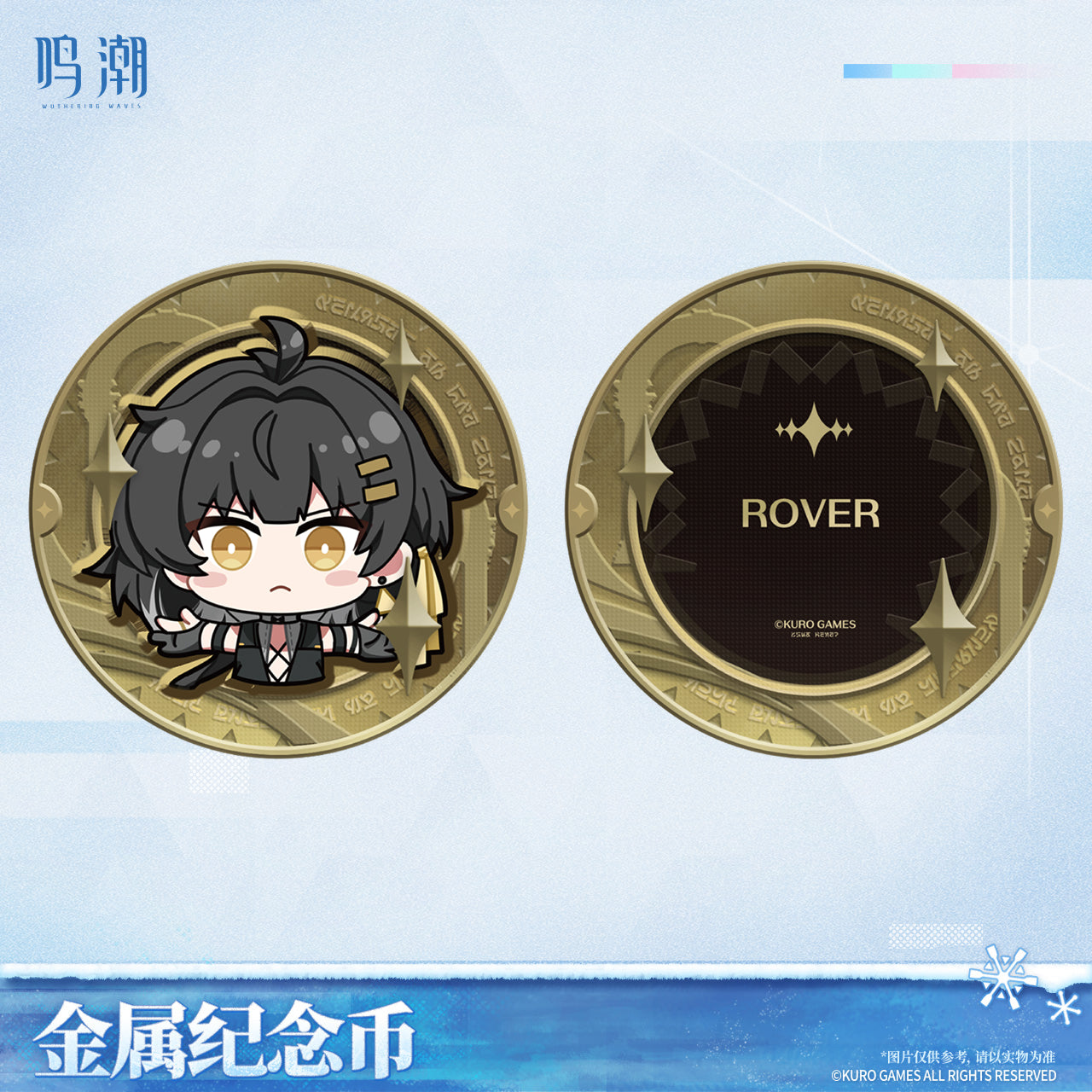 【Pre-Order】Wuthering Waves - Resonator Themed Metal Coin