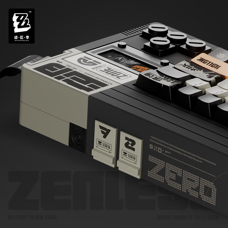 【Pre-Order】Zenless Zone Zero - 3Z STUDIO Tidal Noise Custom Tri-Mode Mechanical Keyboard