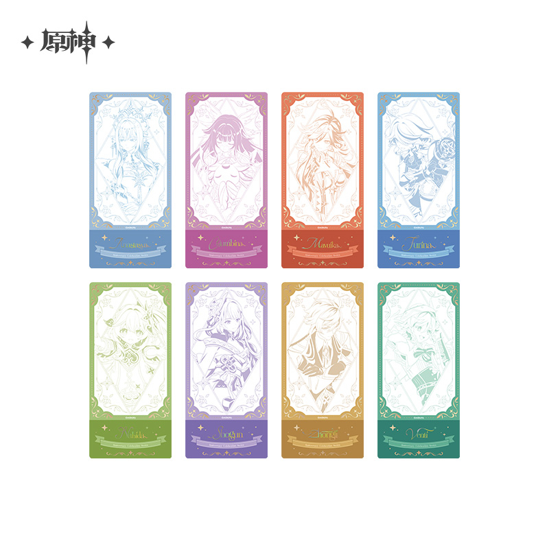 【Pre-order】Genshin Impact - 6th Anniversary Celebration Series Pull-Tab Ticket Blind Box