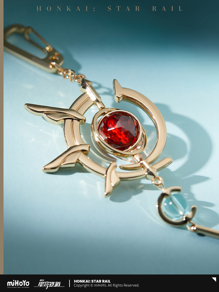 【Pre-Order】Honkai: Star Rail - Anaxa Impression Metal Keychain