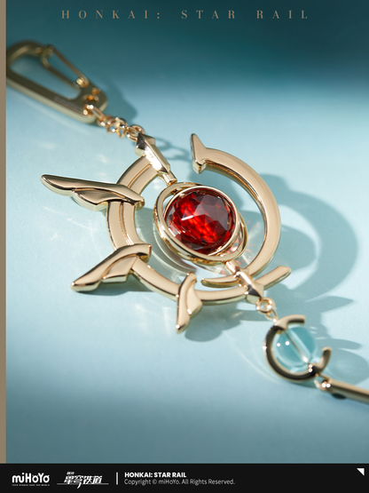 【Pre-Order】Honkai: Star Rail - Anaxa Impression Metal Keychain