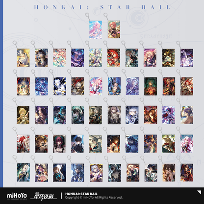 Honkai: Star Rail - Light Cone Series Acrylic Keychain