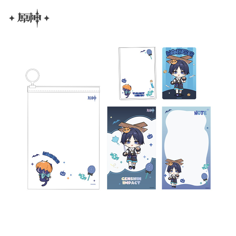 【Pre-Order】Genshin Impact - Twilight Whimsy Series Stationery Set