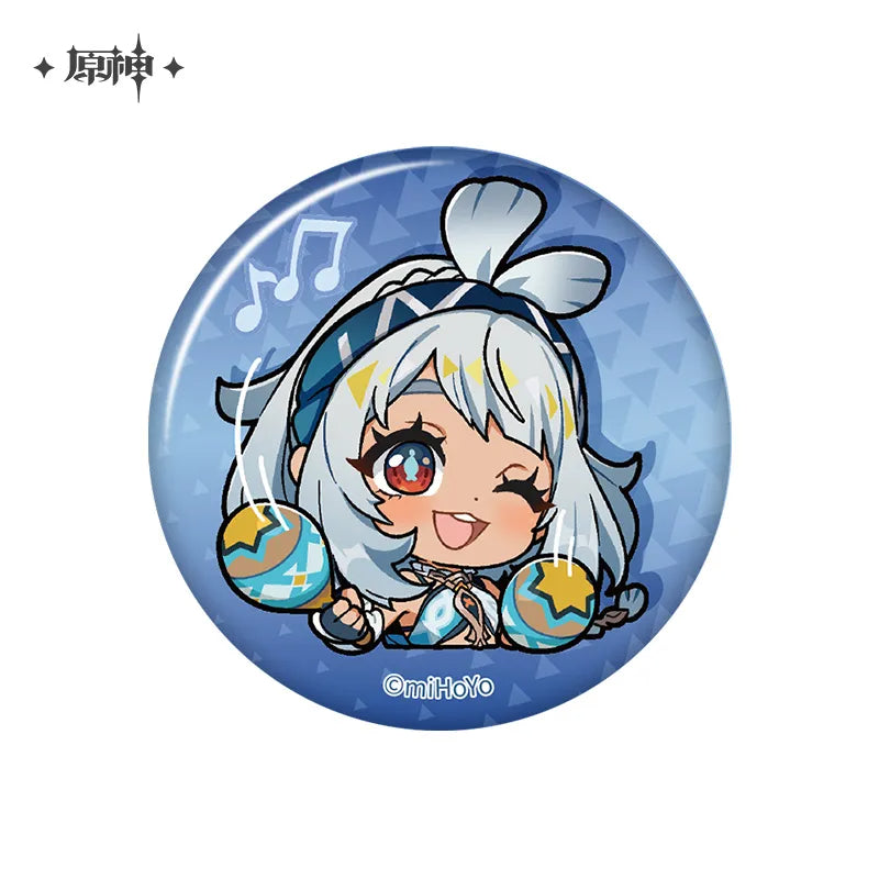 【Pre-Order】Genshin Impact - Natlan Chibi Emoji Series Badge