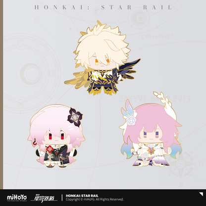 【Pre-Order】Honkai: Star Rail - Chibi Plushie Series Metal Badge