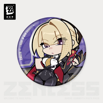 Zenless Zone Zero - New Eridu Series Chibi Tinplate Badge: Stars of Lyra