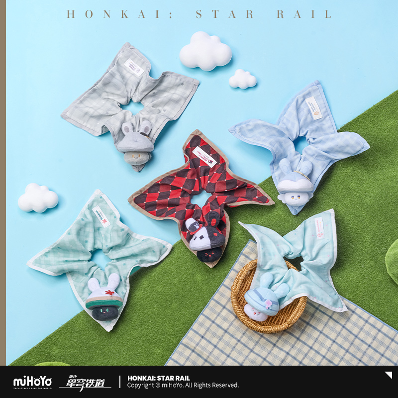 【Pre-order】Honkai: Star Rail - Bunny Mushy & Mushy Bunny Series Plush Scrunchie