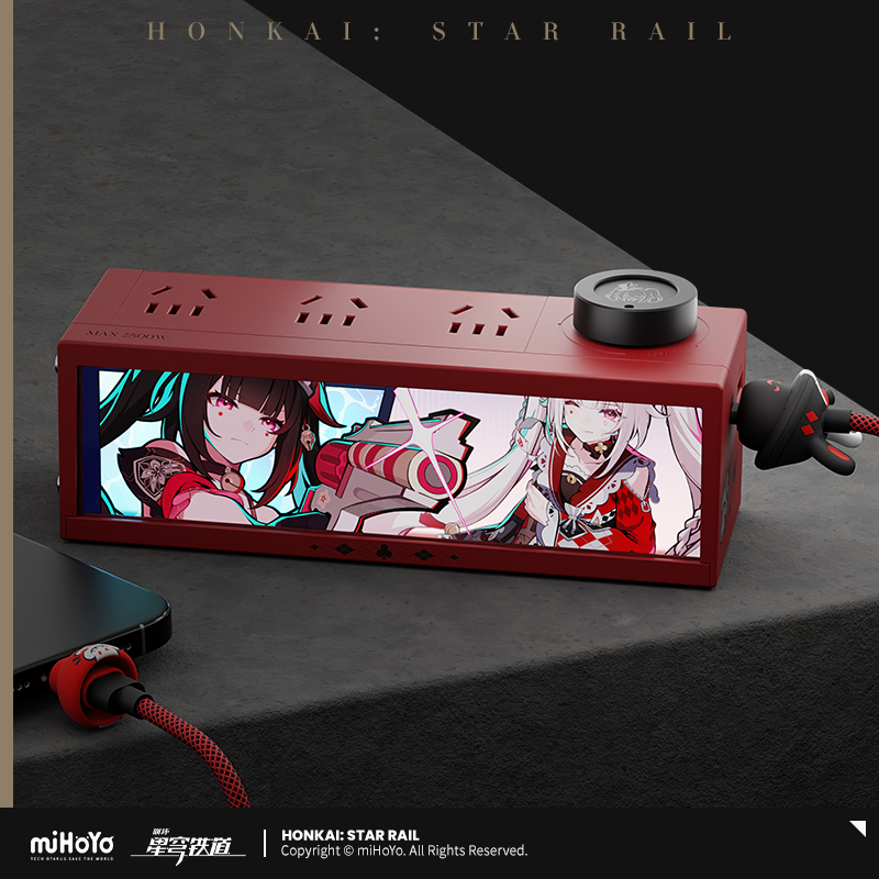 【Pre-Order】Honkai: Star Rail - Unreal Banger Sparkle & Sparxie 36W Desktop Socket
