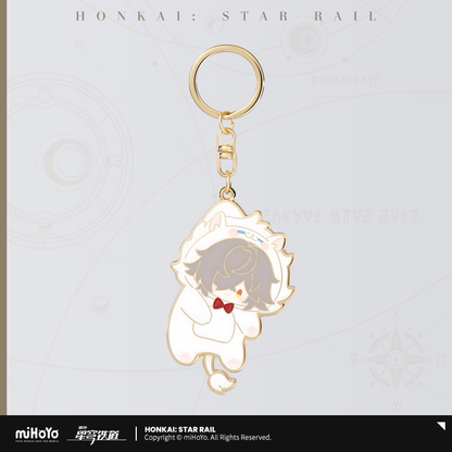 【Pre-order】Honkai: Star Rail - Boys' Dormitory Series Chibi Metal Keychain