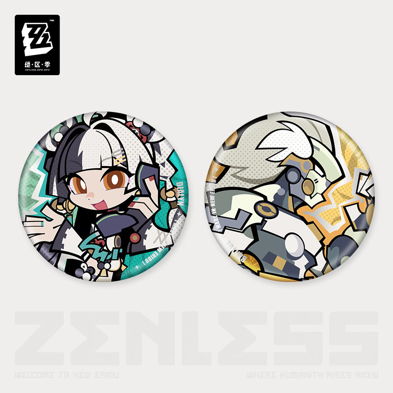 【Pre-Order】Zenless Zone Zero - New Eridu Series Chibi Badge: Krampus Compliance Authority