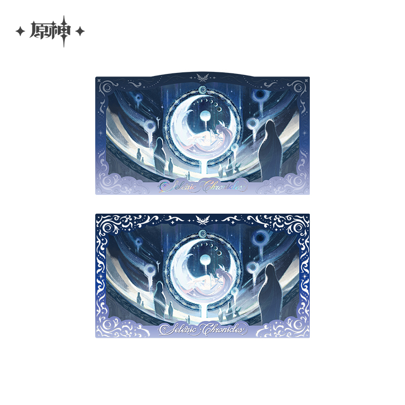 【Pre-Order】Genshin Impact - Selenic Chronicles Series Badge & Commemorative Card