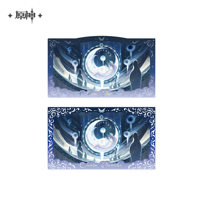 【Pre-Order】Genshin Impact - Selenic Chronicles Series Badge & Commemorative Card
