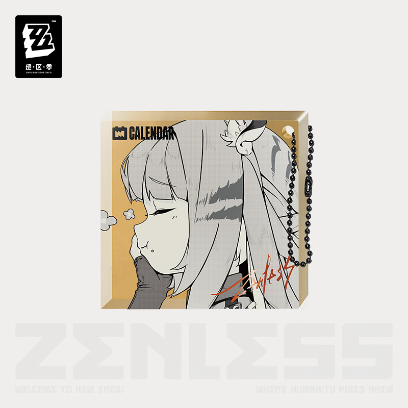 【Pre-Order】Zenless Zone Zero - Temporal Frequencies Series Thick acrylic charm Ver.2