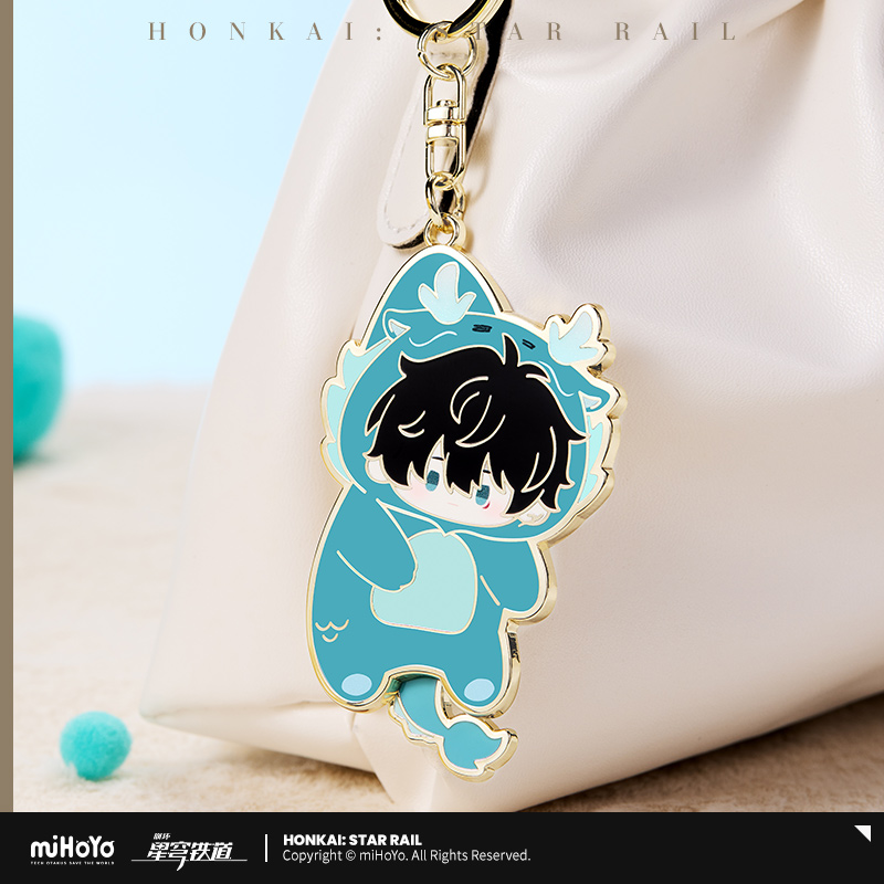 【Pre-order】Honkai: Star Rail - Boys' Dormitory Series Chibi Metal Keychain