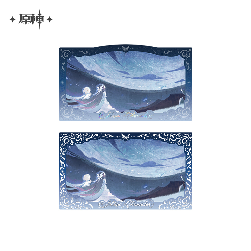 【Pre-Order】Genshin Impact - Selenic Chronicles Series Badge & Commemorative Card
