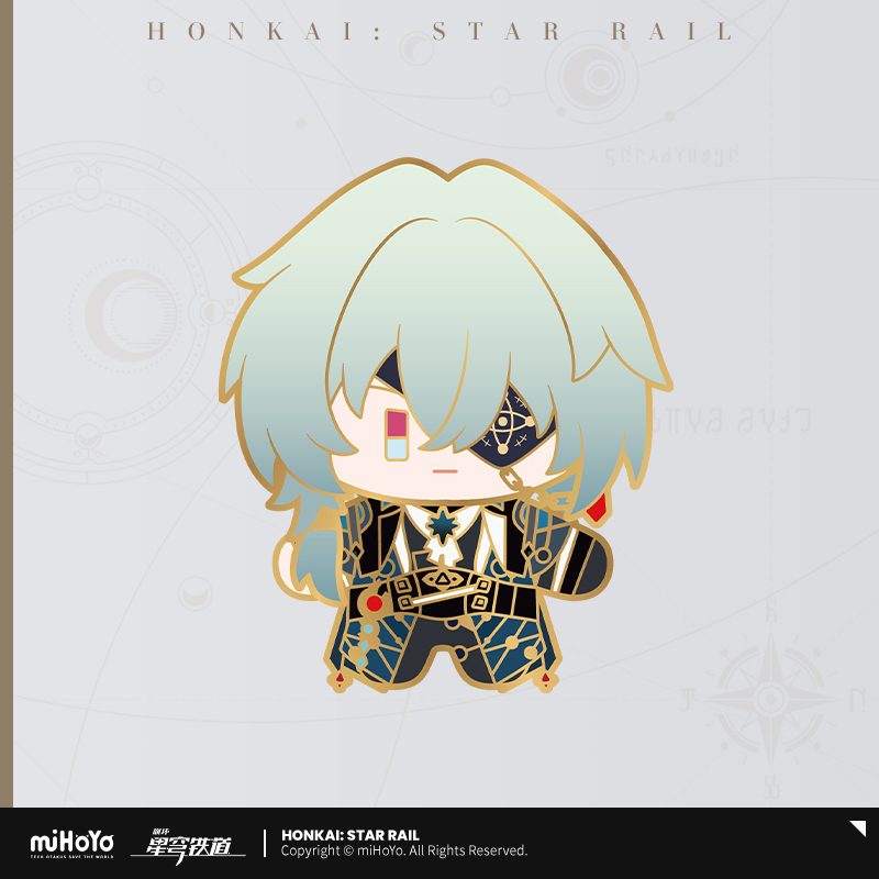 【Pre-Order】Honkai: Star Rail - Chibi Plushie Series Metal Badge