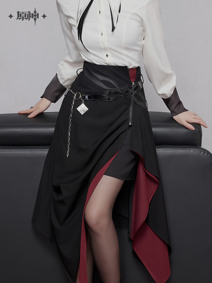 【Pre-Order】Genshin Impact - Arlecchino Impression Series Asymmetrical Skirt