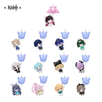 【Pre-Order】Genshin Impact - Moon-Prayer Travelogue Chibi Hangable Blind Box
