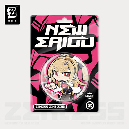 【Pre-Order】Zenless Zone Zero - New Eridu Series Chibi Badge: Metropolitan Order Division