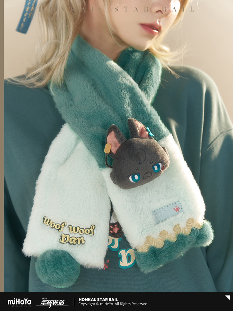 【Pre-Order】Honkai: Star Rail -Fluffy Across the Blue Series Plush Scarf