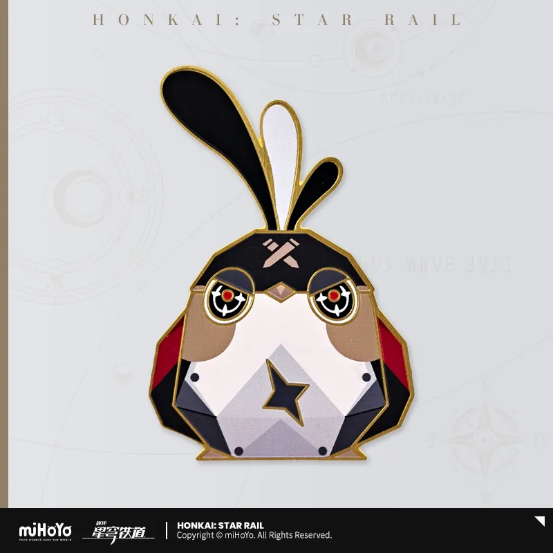 Honkai: Star Rail - Origami Bird Clash Series Metal Bookmark