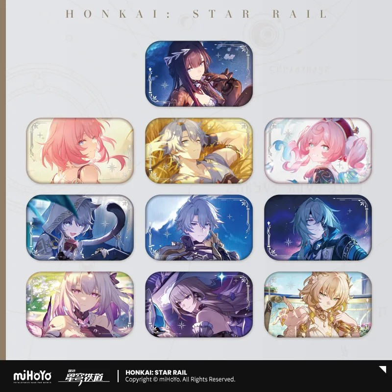 Honkai: Star Rail - The Memories We Share Series Tinplate Badge Vol.2