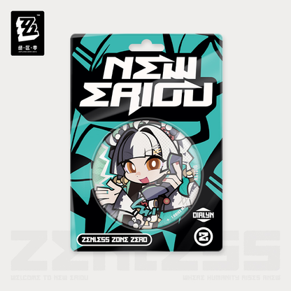 【Pre-Order】Zenless Zone Zero - New Eridu Series Chibi Badge: Krampus Compliance Authority