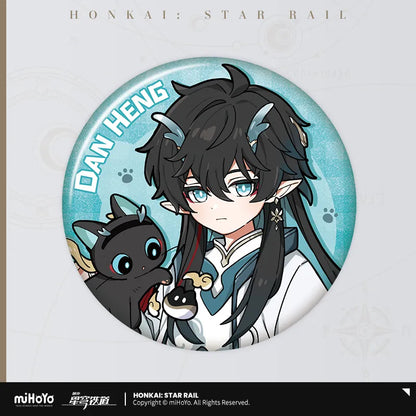 Honkai: Star Rail - Little Cat Series Tinplate Badge