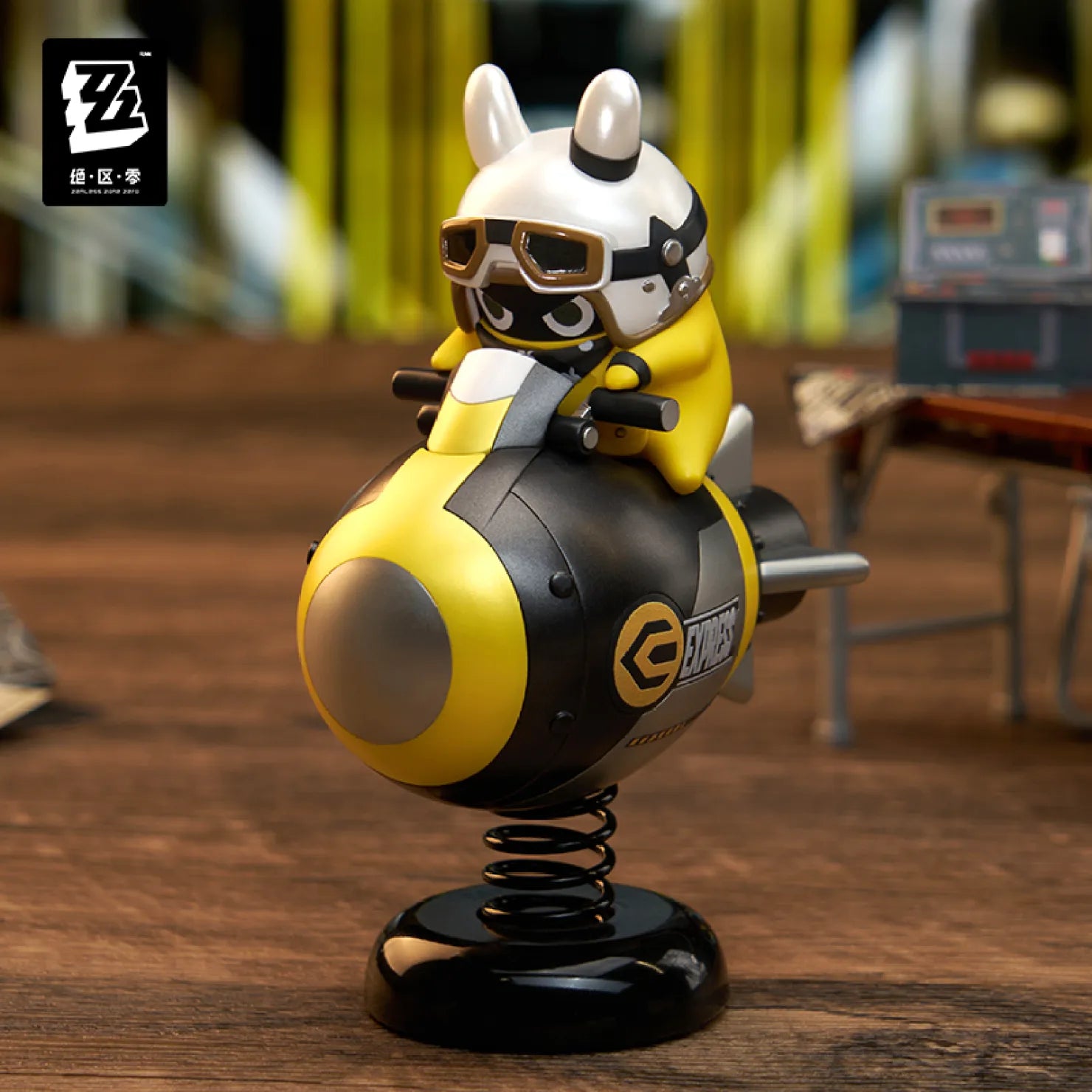 うさぺんꕤ様 Zenless Zone Zero - Happy Shake Series Bangboo Spring Toy - OMO Merch