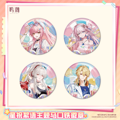 【Pre-Order】Wuthering Waves - Pastel Wishes Themed Tin Badge
