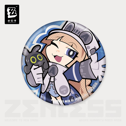 【Pre-Order】Zenless Zone Zero - New Eridu Series Chibi Badge: External Strategy Department