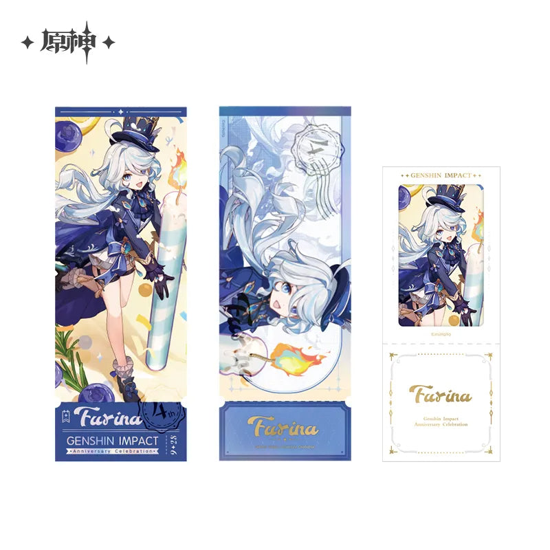 【Pre-Order】Genshin Impact - 4th Anniversary Commemorative Ticket Set