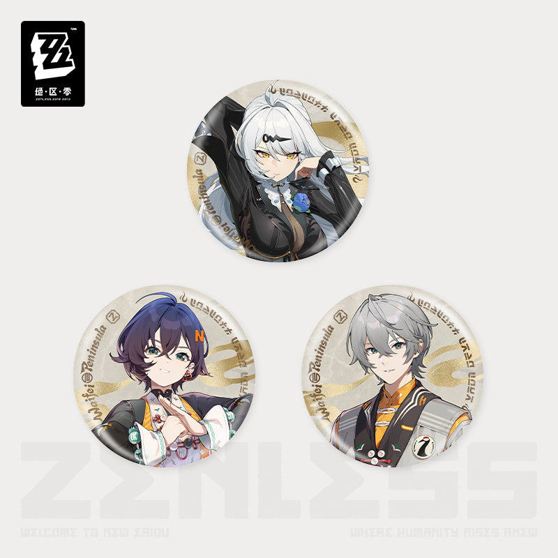 【Pre-Order】Zenless Zone Zero - The “New”s Series Tinplate Badge Vol.2