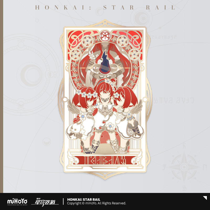 【Pre-Order】Honkai: Star Rail -As I've Written Series Metal Bookmark