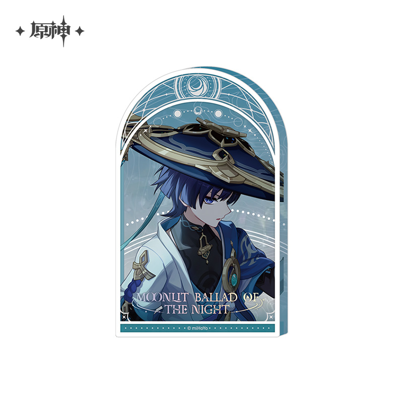 【Pre-order】Genshin Impact -  Moonlit Ballad of the Night Series Thick Acrylic Blocks