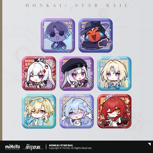【Pre-Order】Honkai: Star Rail - Pom-Pom Gallery Square Badge