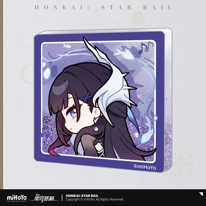 Honkai: Star Rail - Pom-Pom Gallery Quicksand Acrylic Fridge Magnet