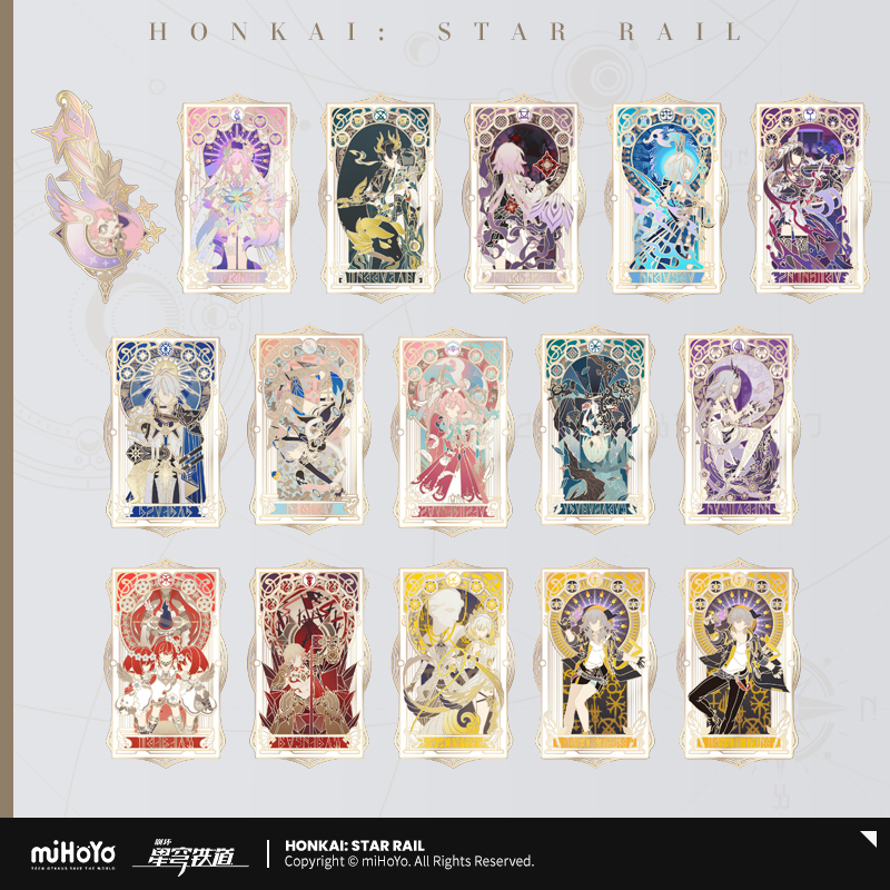 【Pre-Order】Honkai: Star Rail -As I've Written Series Metal Bookmark