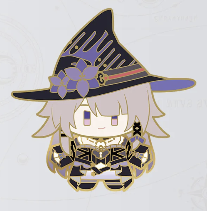 【Pre-Order】Honkai: Star Rail - Chibi Plushie Series Metal Badge
