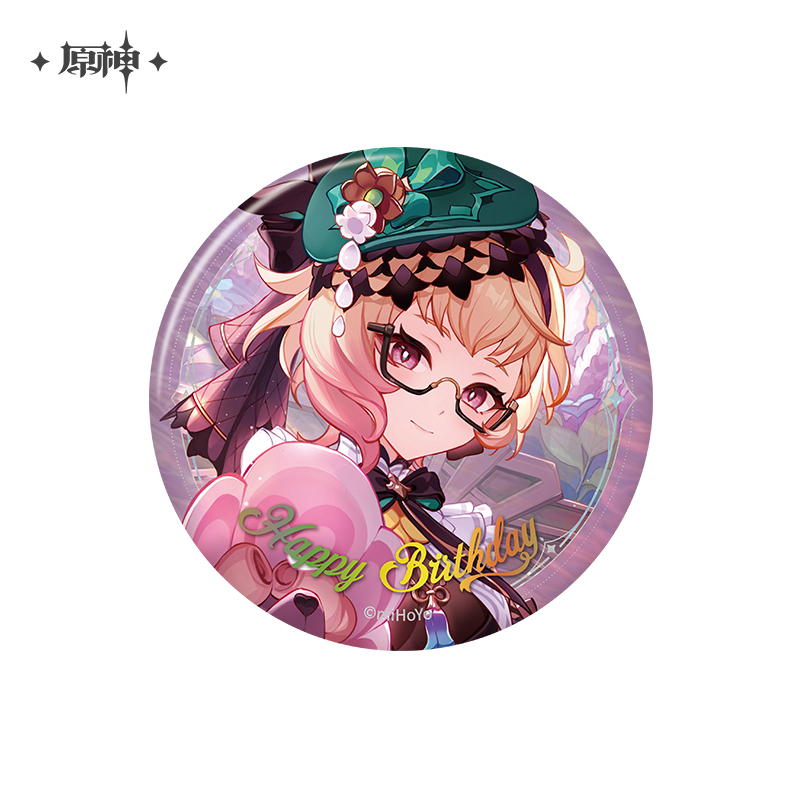 【Pre-Order】Genshin Impact - Happy Birthday 2025 Series Character Badge