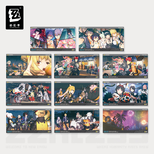 【Pre-Order】Zenless Zone Zero - Fantasy Resort Hotel Series Collectible Postcard Set (11 designs)