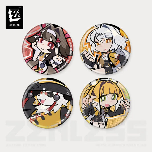 Zenless Zone Zero - New Eridu Series Chibi Tinplate Badge: Yunkui Summit