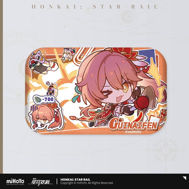 【Pre-Order】Honkai: Star Rail - Pom-Pom Photo Album Series Tinplate Badge