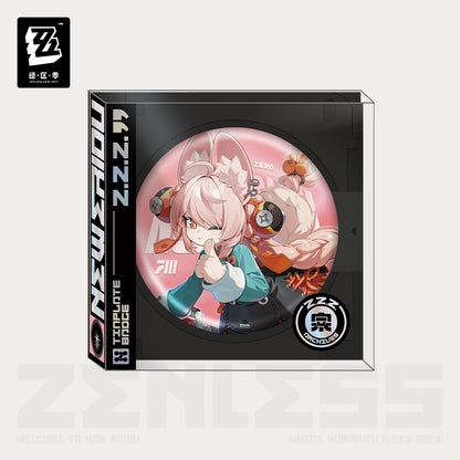 【Pre-Order】Zenless Zone Zero - Standing Design Series Tinplate Badge: Krampus Compliance Authority